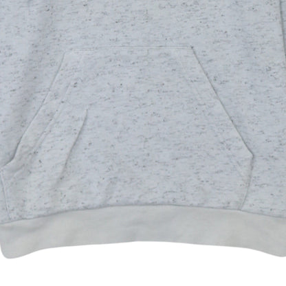 Adidas Boys Grey Pullover Hoodie Size 13-14 Years Regular Fit Logo Print