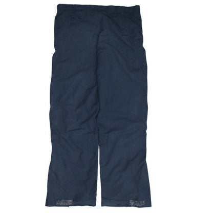 Nike Men Blue Regular Fit Sports Track Trousers M
