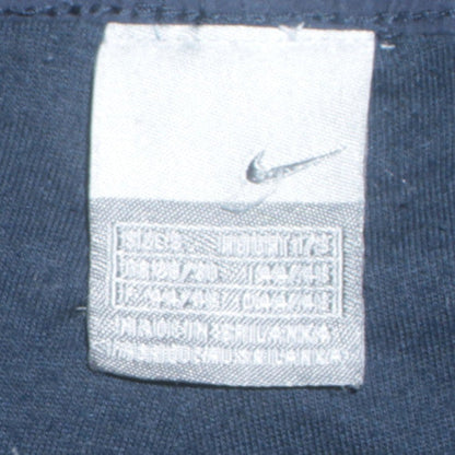 Nike Men Blue Regular Fit Sports Track Trousers M