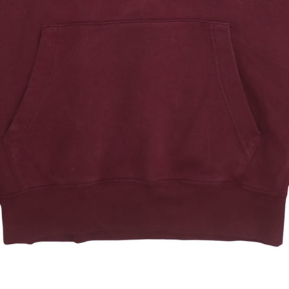 Nike Men’s Red Pullover Hoodie M Regular Fit Sportswear