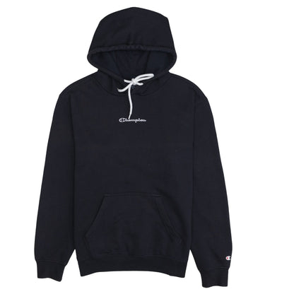 Champion Men's Black Small Pullover Hoodie Fleece Sweatshirt