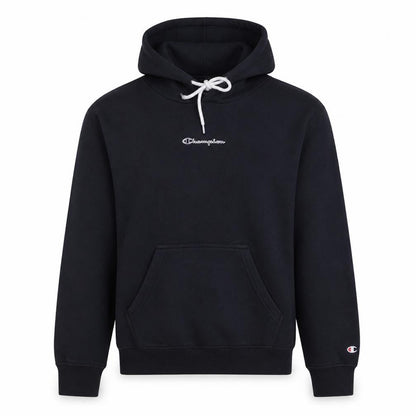 Champion Men's Black Small Pullover Hoodie Fleece Sweatshirt