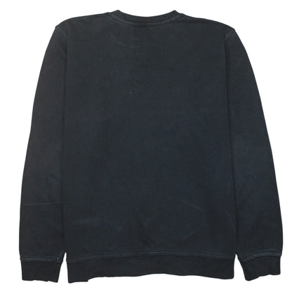 Nike Men's Black XL Pullover Crew Neck Sweatshirt Logo Cotton Blend