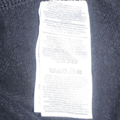 Nike Men's Black XL Pullover Crew Neck Sweatshirt Logo Cotton Blend