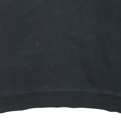 Nike Men's Black XL Pullover Crew Neck Sweatshirt Logo Cotton Blend