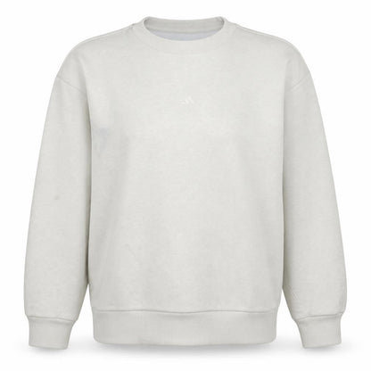 Adidas Women Beige Crew Neck Pullover Sweatshirt XS