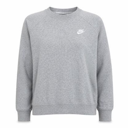 Nike Women Grey Crew Neck Pullover Sweatshirt M