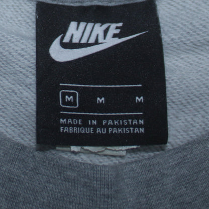 Nike Women Grey Crew Neck Pullover Sweatshirt M