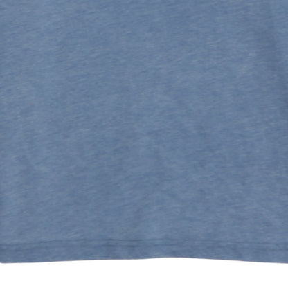 Napapijri Men Blue Medium Pullover Crew Neck Graphic Sweatshirt