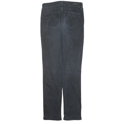 Levi’s Women’s Demi Curve Mid Rise Slim Black Jeans Size 6/28
