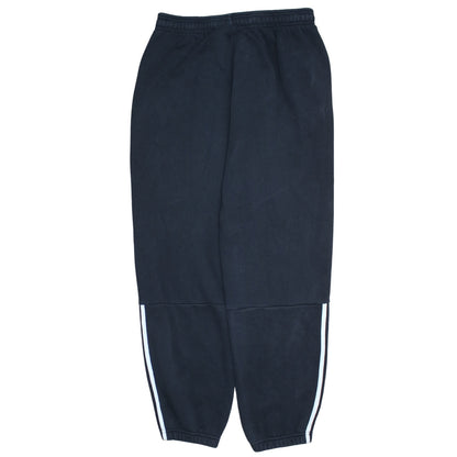 Adidas Men's Black Fleece Sweatpants L Regular Fit Casual Trousers