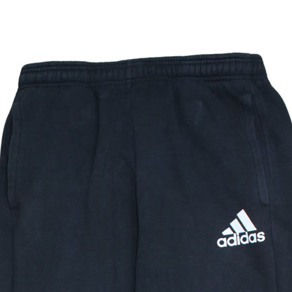 Adidas Men's Black Fleece Sweatpants L Regular Fit Casual Trousers