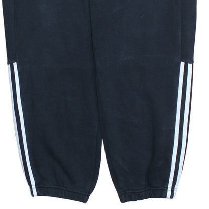 Adidas Men's Black Fleece Sweatpants L Regular Fit Casual Trousers