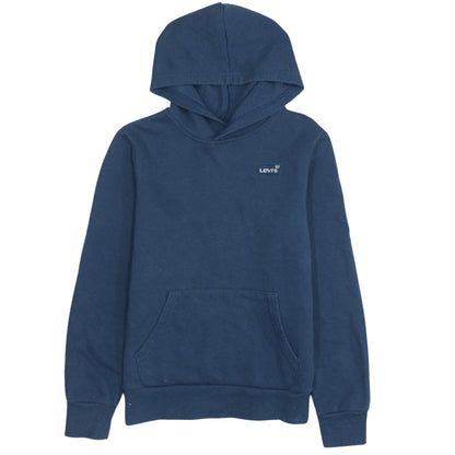 Levi's Boys Blue Pullover Hoodie Size 14 Years Regular Fit Cotton Blend