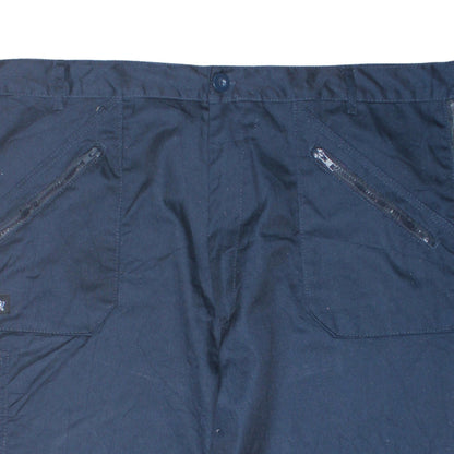 Dickies Men's Blue Cargo Workwear Trousers Size 44 Regular Polyester Cotton