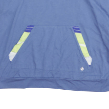 Puma Women Blue Pullover Hoodie UK 14 Leisure Sportswear