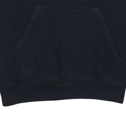 Champion Men's Black Pullover Hoodie Medium Logo Fleece Sweatshirt