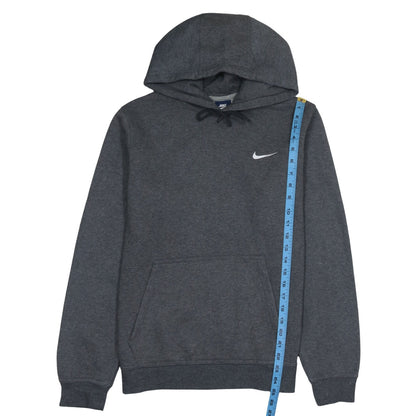 Nike Men's Grey Pullover Hoodie Size M Fleece Sportswear