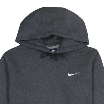 Nike Men's Grey Pullover Hoodie Size M Fleece Sportswear