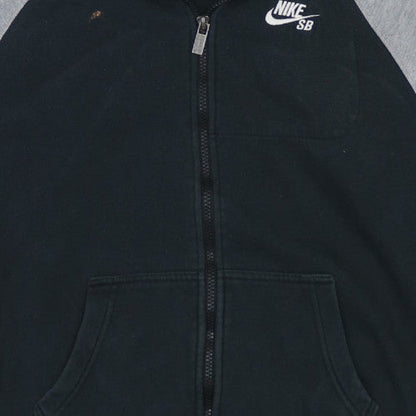 Nike SB Boys Black Grey Full Zip Hoodie XL 13-15 Years