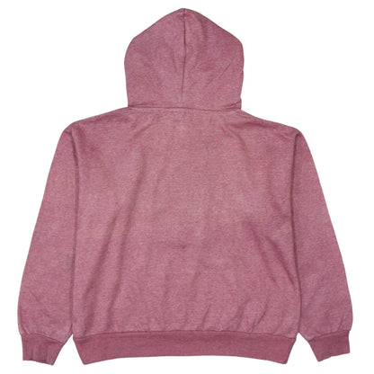 Disney Womens Pink Mickey Mouse Pullover Hoodie Size 10/12