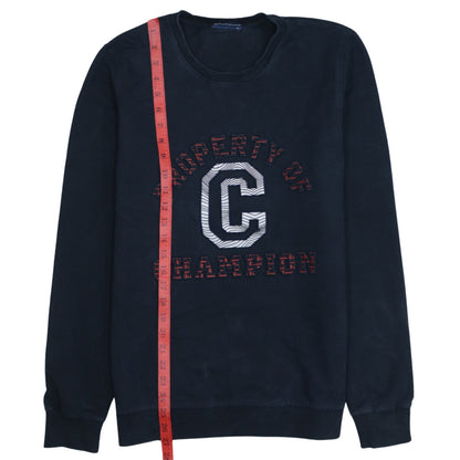 Champion Men’s Blue Crew Neck Pullover Sweatshirt L