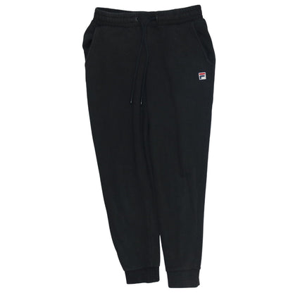 FILA Womens Black Jogger Sweatpants Size S Elastic Waist Activewear