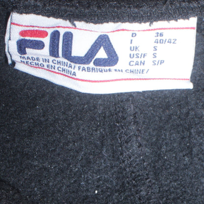 FILA Womens Black Jogger Sweatpants Size S Elastic Waist Activewear
