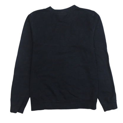 Nike Men's Black Crew Neck Logo Sweatshirt Size S