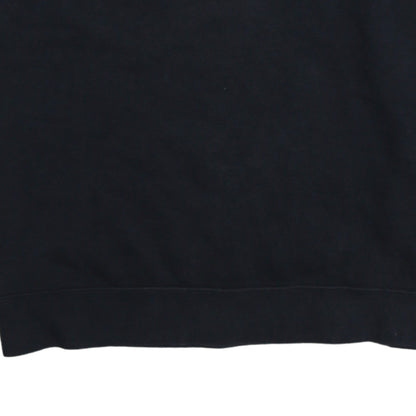 Nike Men's Black Crew Neck Logo Sweatshirt Size S