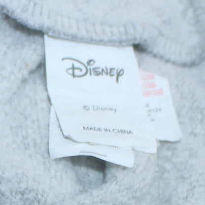 Disney Winnie the Pooh Grey Christmas Sweatshirt Women M 12/14