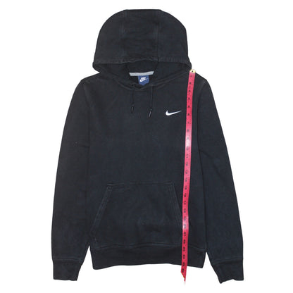 Nike Men's Black Pullover Hoodie M Regular Fit Fleece Sportswear