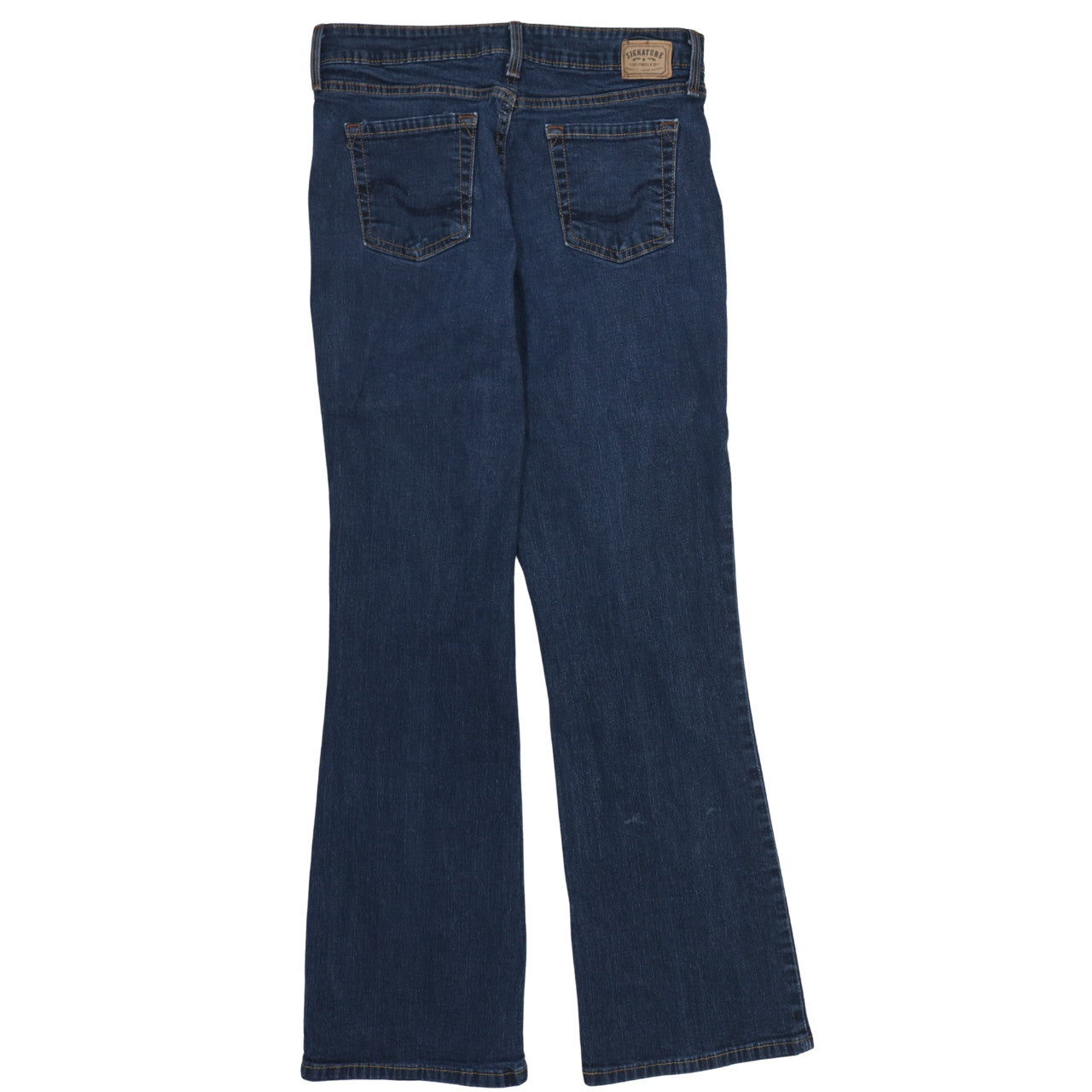 Signature Levi Strauss Women's Blue Bootcut Stretch Jeans Size 12