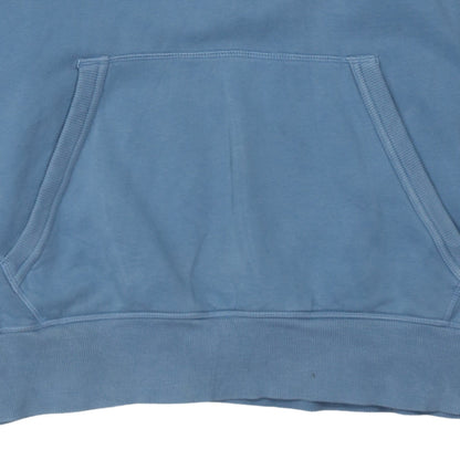 Champion Men's Blue Pullover Hoodie Size S Cotton Fleece Sweatshirt