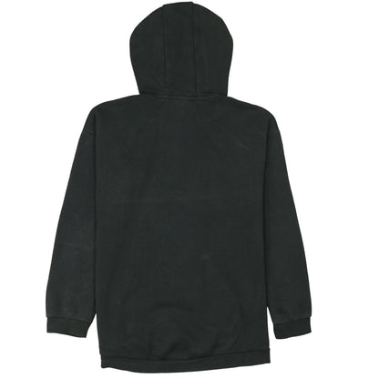 Adidas Womens Black Small Pullover Hoodie with Logo Design