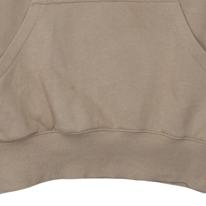 Nike Women Beige XS Pullover Hoodie Cotton Blend Casual Sweatshirt