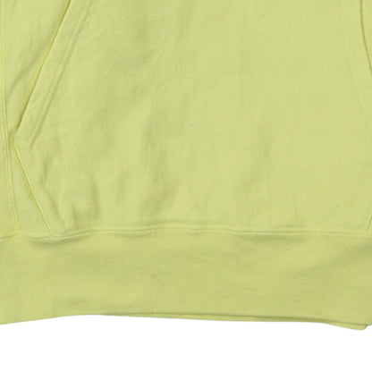 Champion Womens Yellow Small Reverse Weave Pullover Hoodie