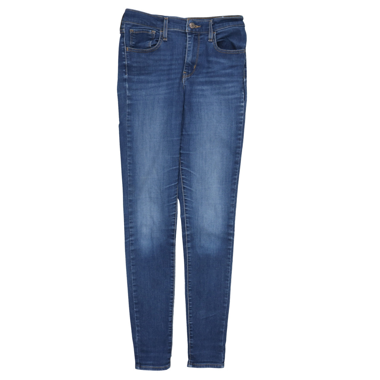 Levi's Womens Blue 720 High Rise Super Skinny Jeans Size 28