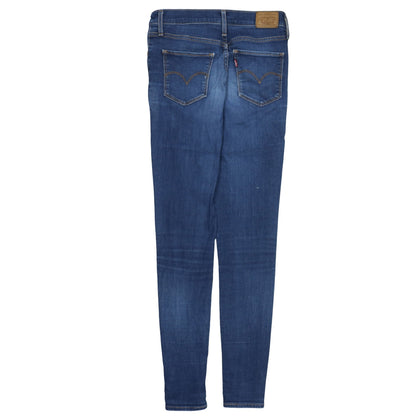 Levi's Womens Blue 720 High Rise Super Skinny Jeans Size 28