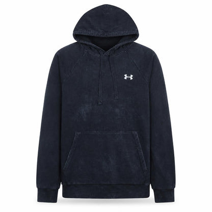 Under Armour Boys Black Pullover Hoodie ColdGear Small Fleece