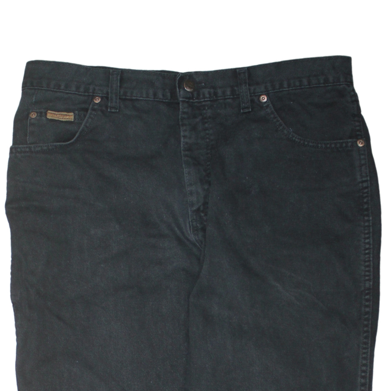 Wrangler Men's Black 36x34 Texas Straight Fit Denim Jeans