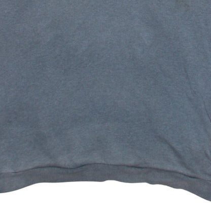 Adidas Men's Grey Pullover Hoodie Size M Sportswear