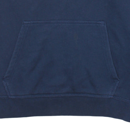 Nike Men's Blue Pullover Hoodie Size L Embroidered Logo