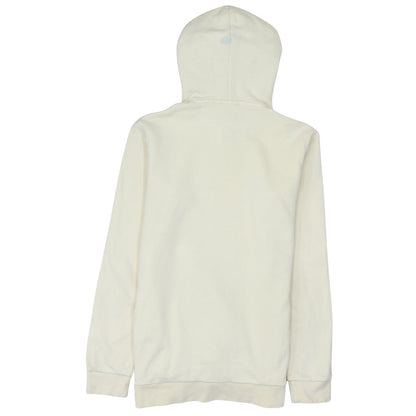 Adidas Men Beige Pullover Hoodie Size S Cotton Blend