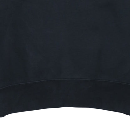 Nike Men's Black Pullover Hoodie Small Logo Fleece Sweatshirt