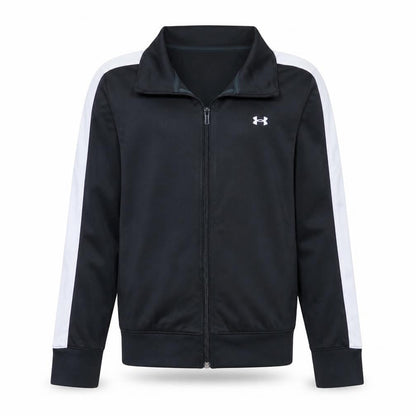 Under Armour Boys Black Full Zip Sports Sweatshirt Size S