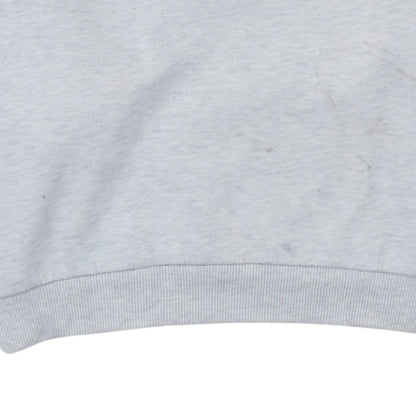 Tommy Jeans Women Grey Crew Neck Sweatshirt M Classic Fit