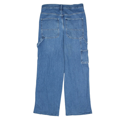 GAP Women’s Blue 90s Carpenter Relaxed Fit Denim Jeans Size 2