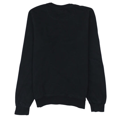 Ellesse Boys Black Pullover Sweatshirt 13-14 Years Cotton Blend Crew Neck