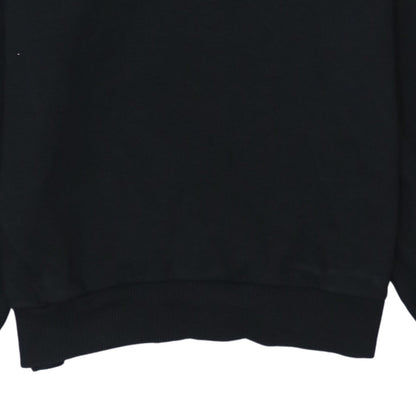 Ellesse Boys Black Pullover Sweatshirt 13-14 Years Cotton Blend Crew Neck